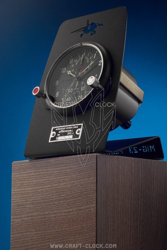 Mig flogger aircraft clock - flogger,