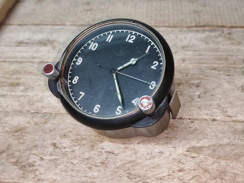 Soviet aviation cockpit clock - soviet,